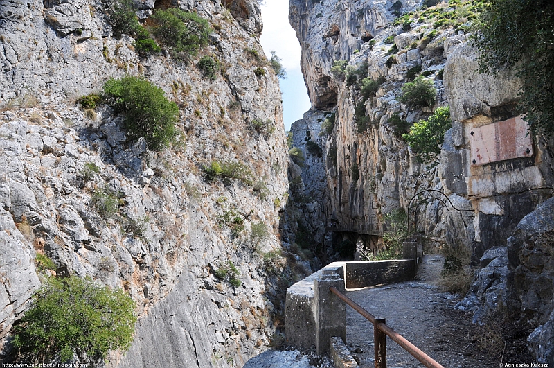 El Camino del Rey behind the locked door photo