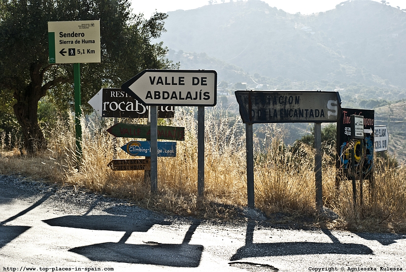 Signs in El Chorro photo